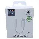 MOBiGO Lightning to 3.5mm Aux Headphone Jack Adapter 12cm